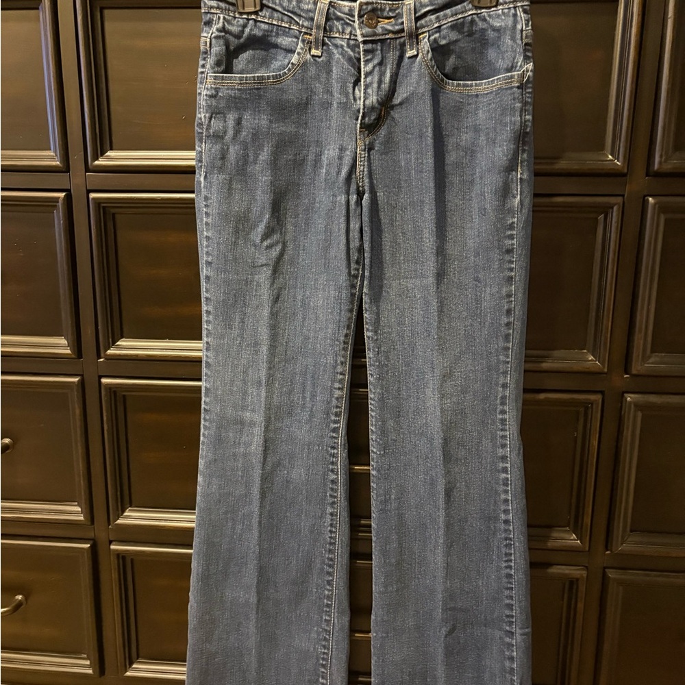 Levi's Women's Dark Blue Flared Jeans